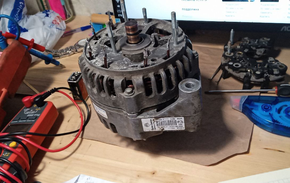 Генератор — диагностика и прочая электрика — ГАЗ Соболь, 2,3 л, 2006 ...