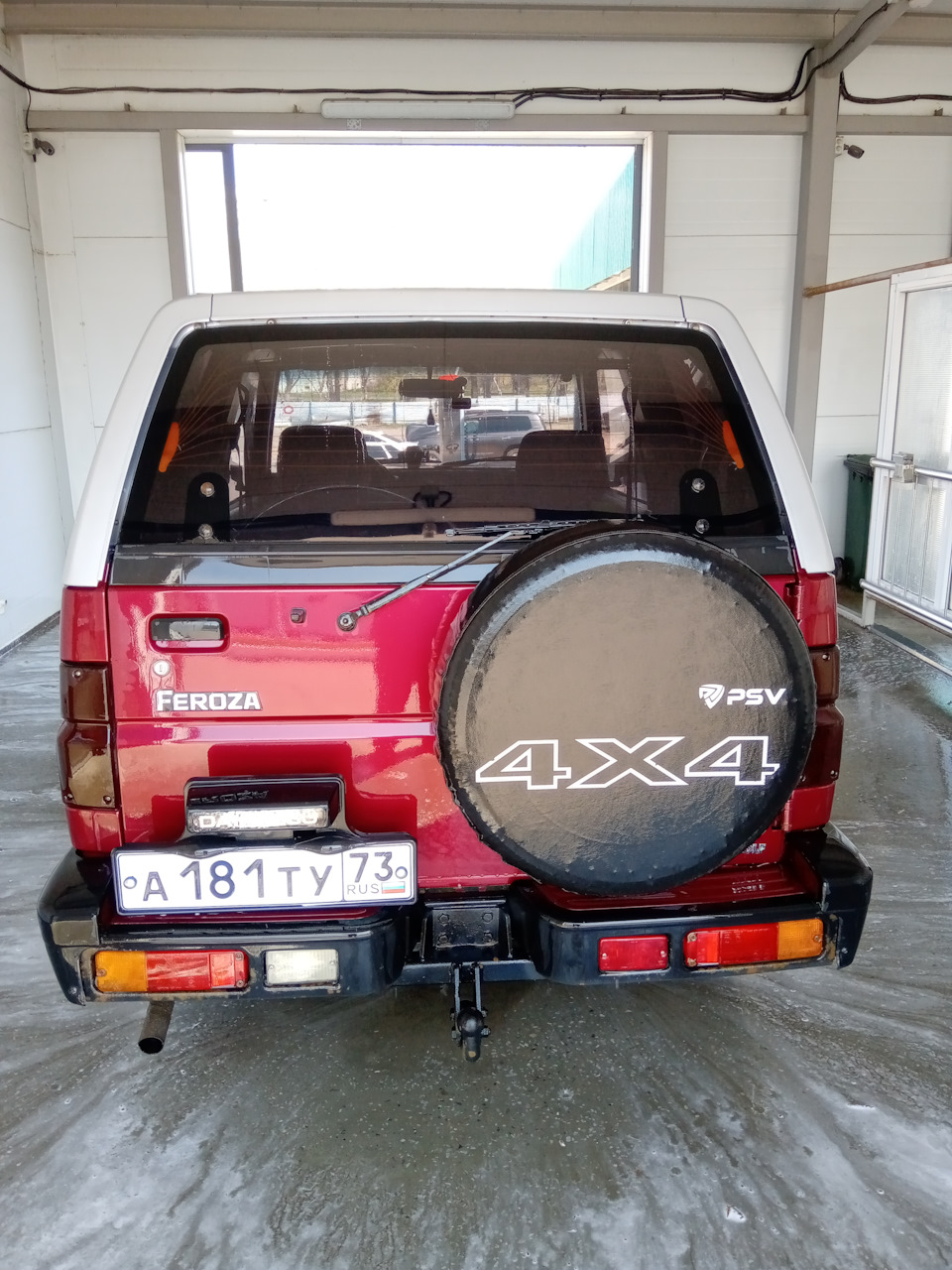 Задний бампер и задние фонари — Daihatsu Feroza, 1,6 л, 1989 года | своими  руками | DRIVE2