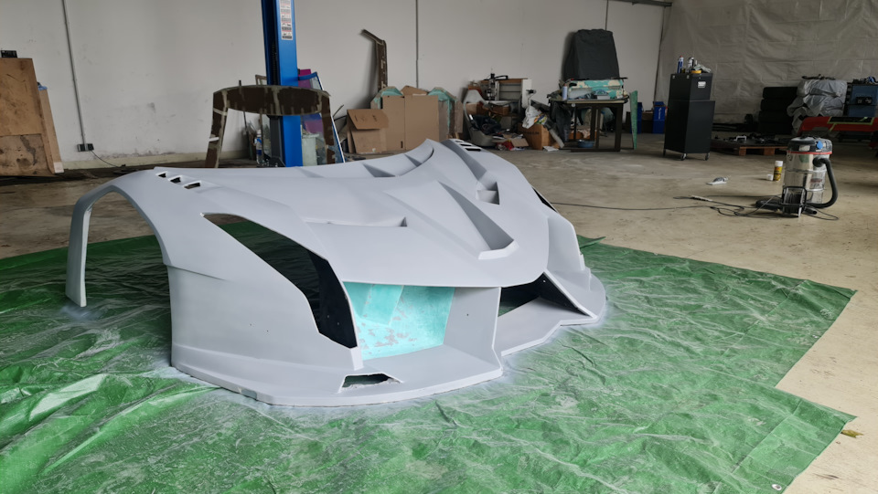 Жидкая шпакля, для косяков… — Самодельный Lamborghini Veneno, 2,5 л ...