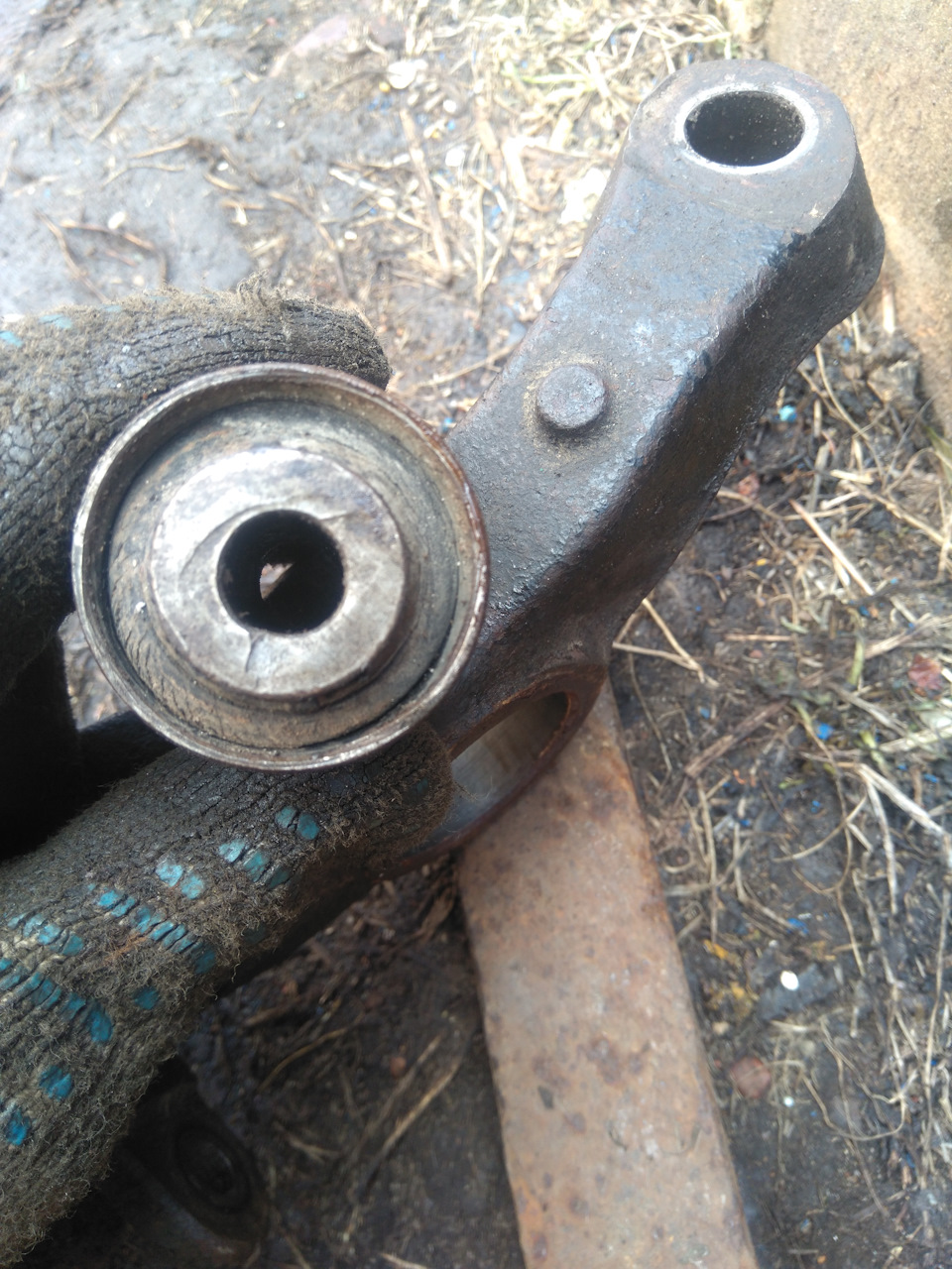 6. Видно что сильно просели и потрескались — Honda Accord (8G)