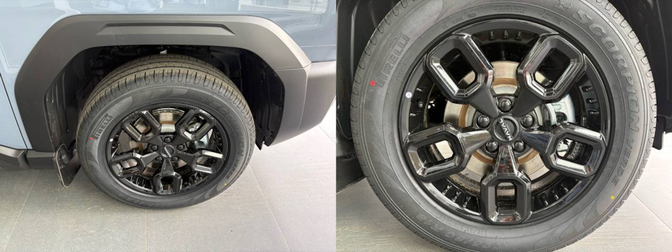 Ну и заодно брызговики, в круг. — Haval H3