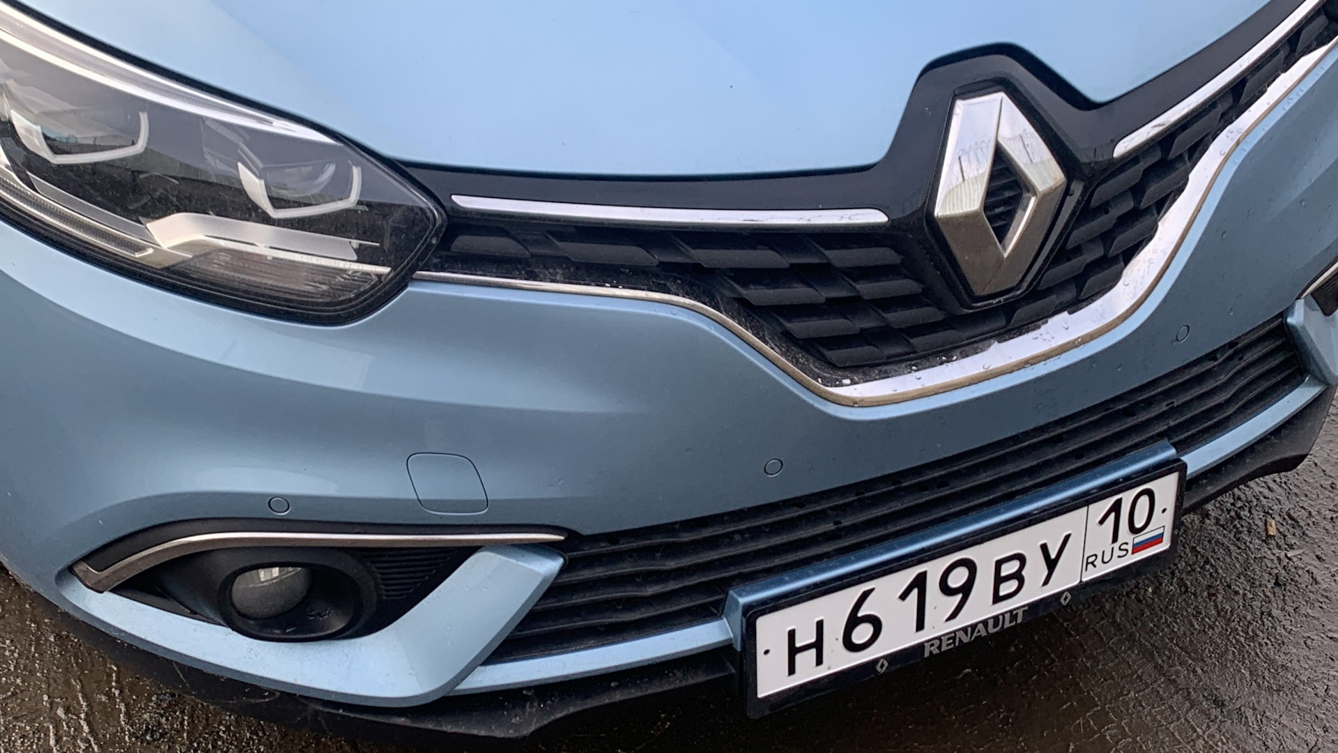 Продажа Renault Grand Scenic IV 2018 (дизель, МКПП) — с историей  обслуживания — DRIVE2.RU