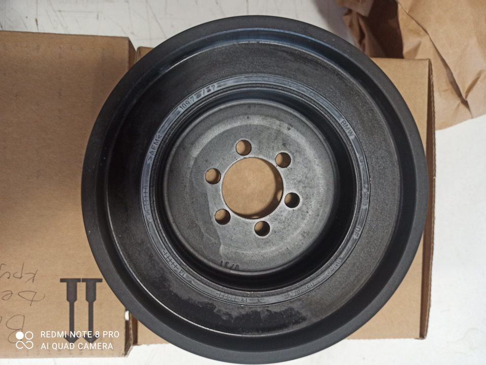 Демпфер крутильных колебаний ! BMW 5 F10, F11, F18 на BMW 5 series (F10 ...