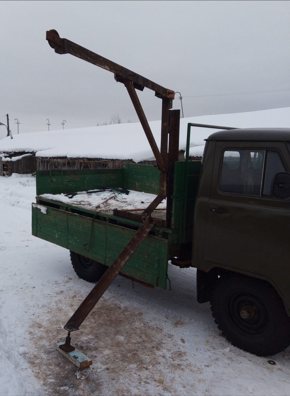 КМУ в кузов уаз своими руками ч. 1 — УАЗ 3303, 2,4 л, 1985 года |  аксессуары | DRIVE2