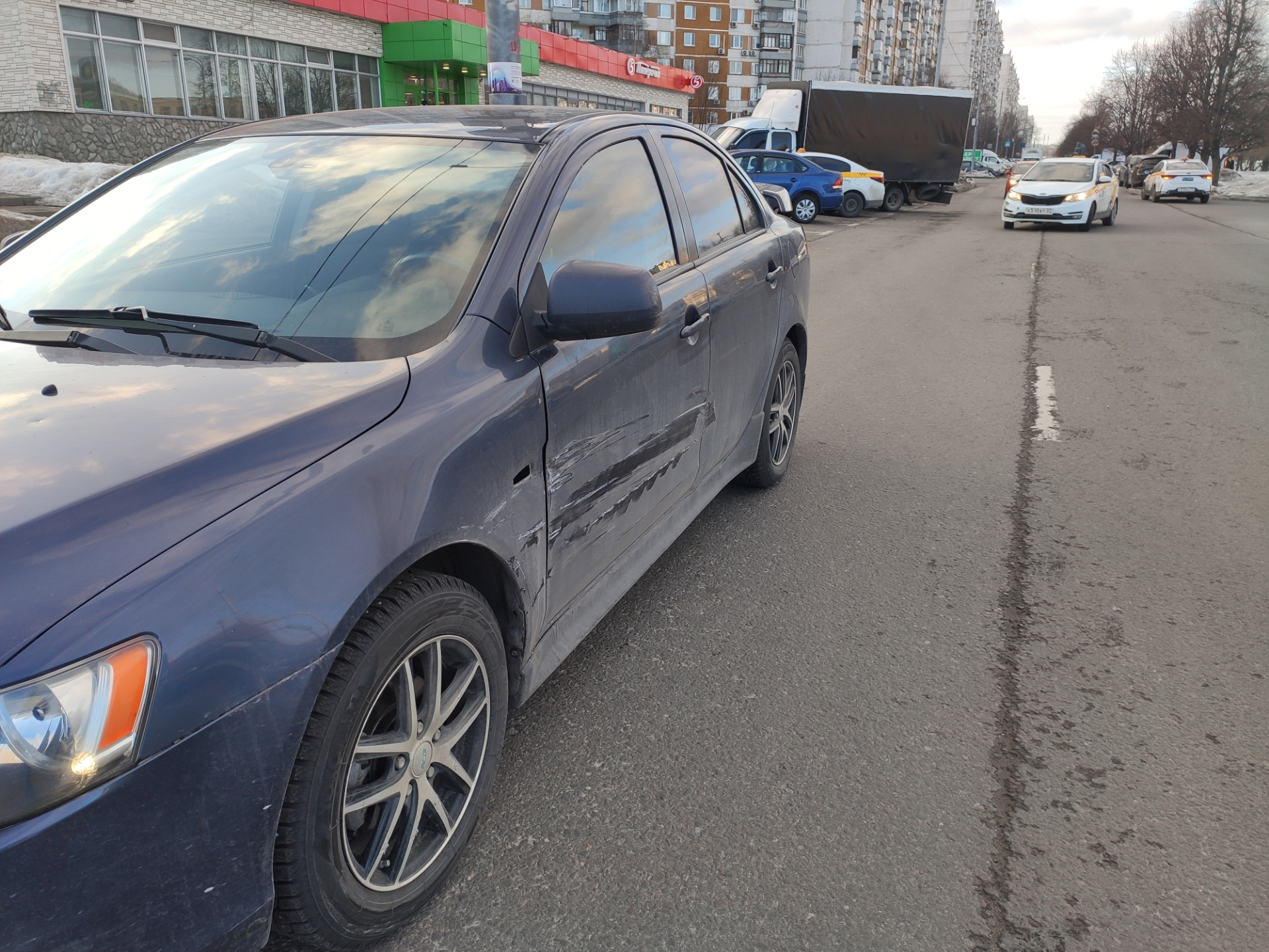 С почином 🚘⬅️ Или как Ланс помыться съездил — Mitsubishi Lancer X, 1,8 л,  2008 года | ДТП | DRIVE2