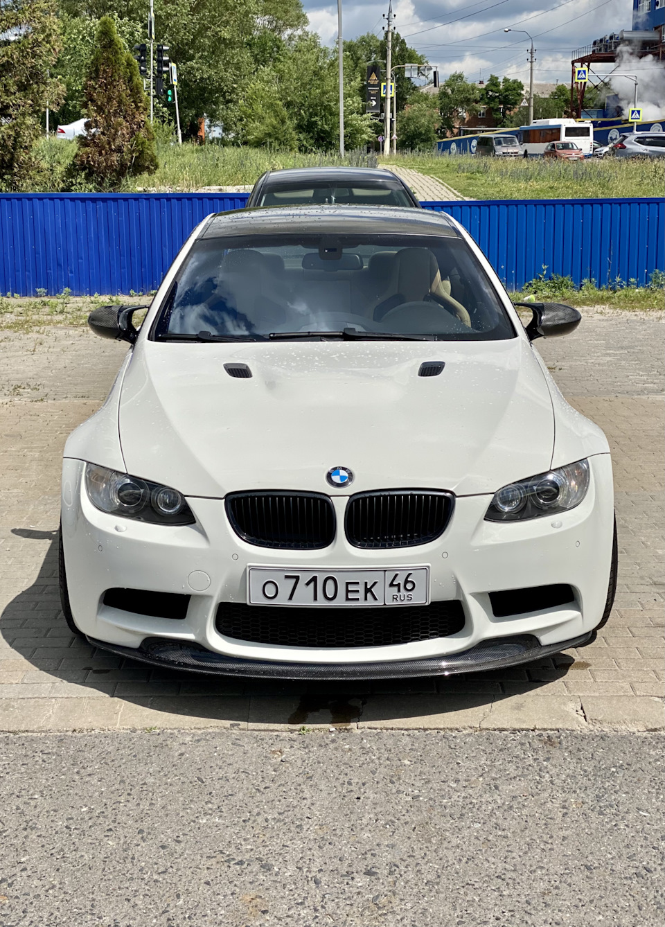 Сплиттер (губа) BMW M3 e92 Gts или импортозамещение) — BMW M3 Coupe (E92),  4 л, 2009 года | тюнинг | DRIVE2