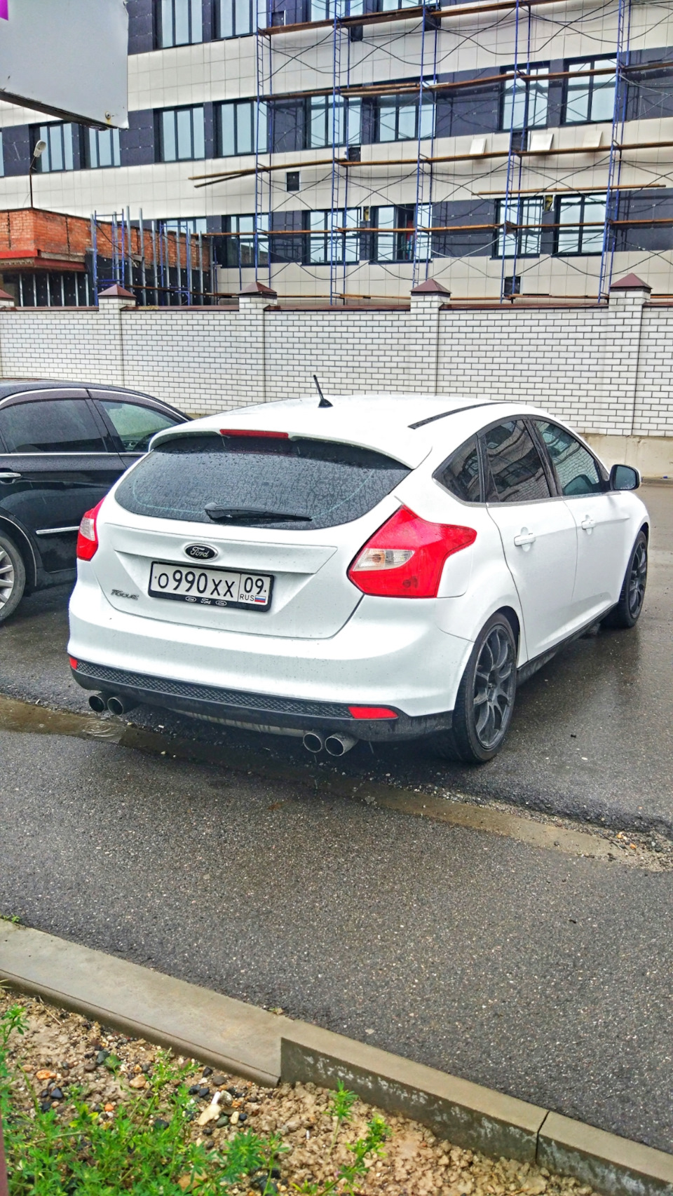 Ford Focus 3 двойной выхлоп