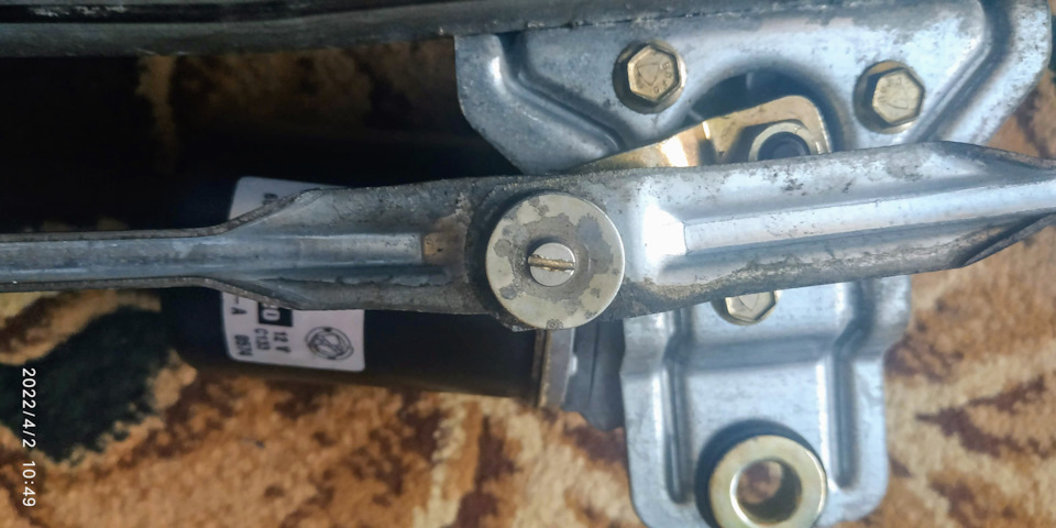 Замена щеток моторчика стеклоочистителя. — FIAT Stilo, 1,6 л., 2004 ...