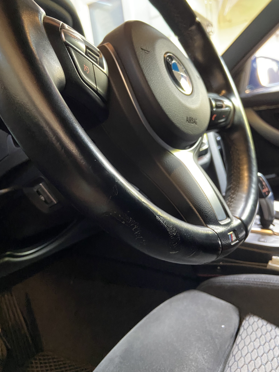 Перешив руля — BMW 3 series (F30), 2 л, 2015 года | другое | DRIVE2