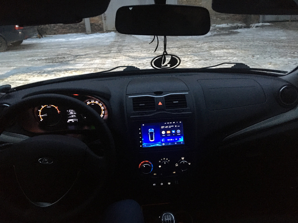 Новая магнитола TEYES — Lada Гранта Лифтбек (2G), 1,6 л, 2019 года ...