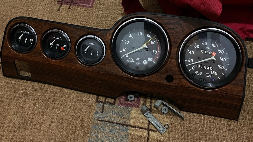Небольшое преображение Приборной панели. — Lada 2106, 1,6 л, 1978 года ...