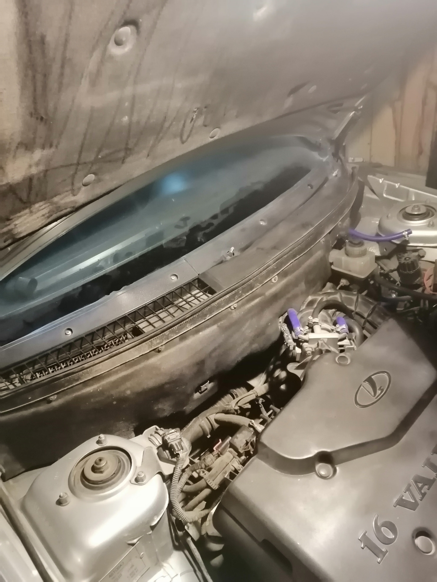 Установка печки, + виброизоляция — Lada Приора седан, 1,6 л, 2007 года ...