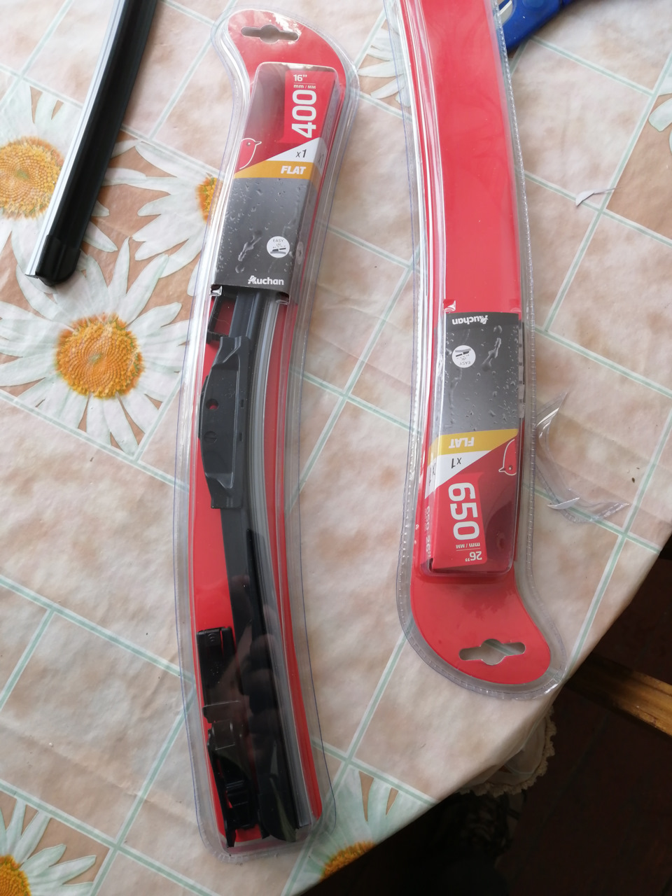 Дворники. Heyner Hybrid подвели, заменены на бескаркасные Auchan (Ашан ...
