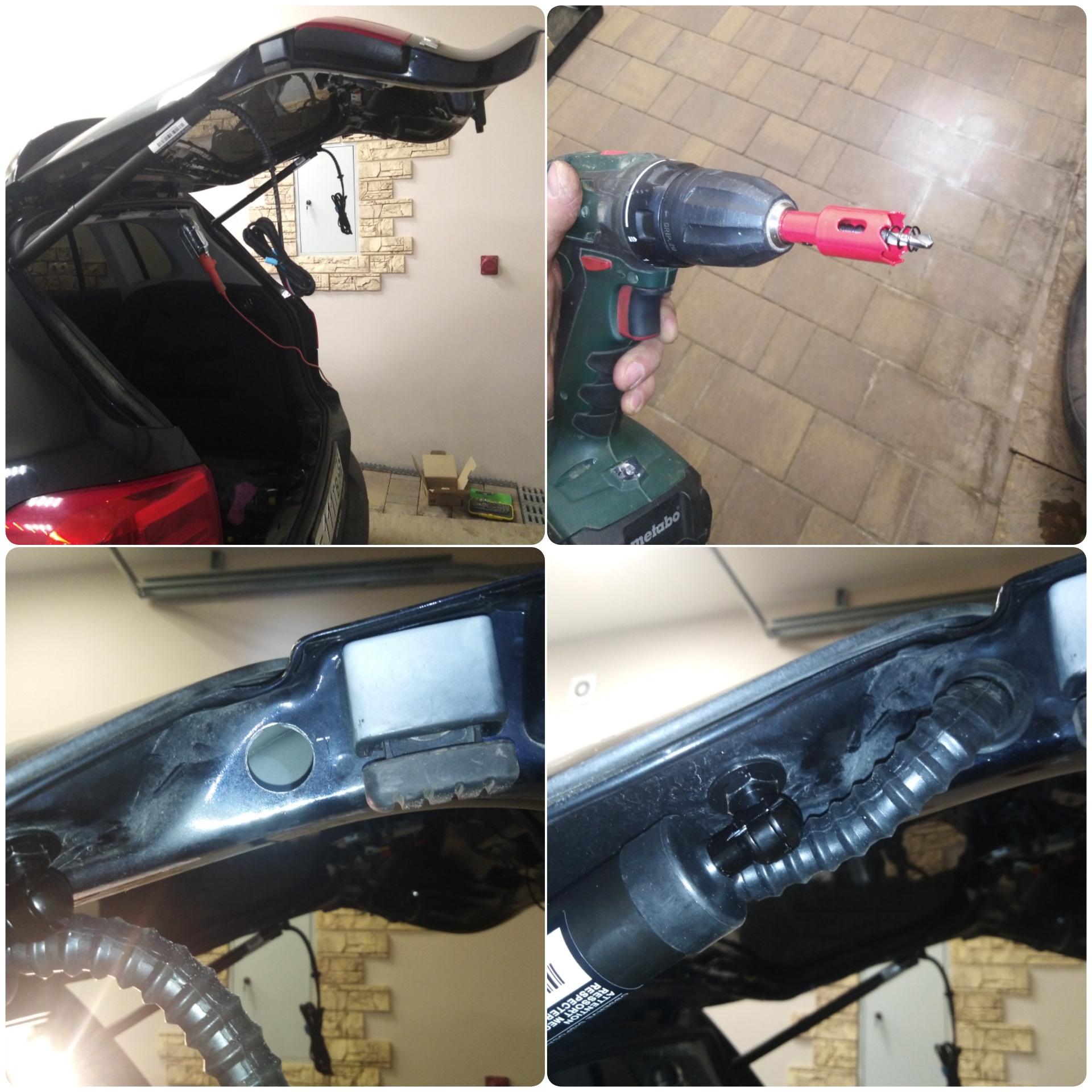 VW Tiguan I поколения. Установка электропривода багажника. — DRIVE2