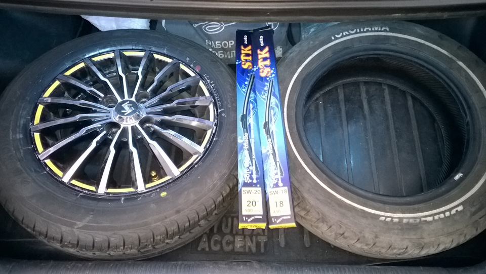 Новые необходимые приобретения :) — Hyundai Accent (2G), 1,5 л, 2010 ...