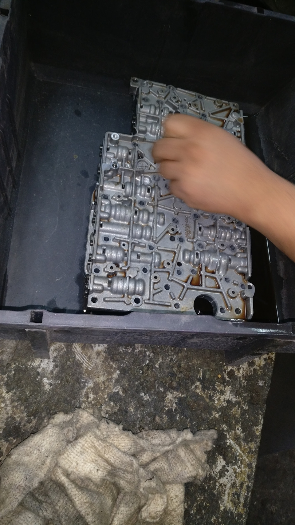 Акпп чистка гидроблока, моем и собираем на место — Mercedes-Benz GL ...