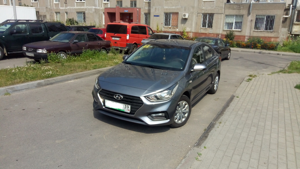 Грязь под подкрылками и (или) брызговиками — Hyundai Solaris (2G), 1,6 ...