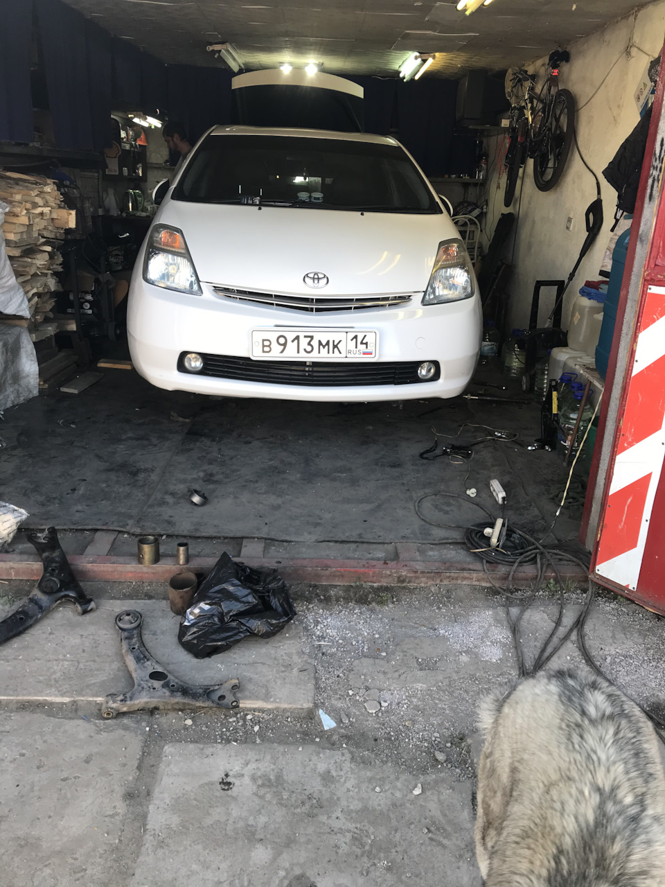 Замена сайлентблоков — Toyota Prius (20), 1,5 л, 2008 года | расходники ...