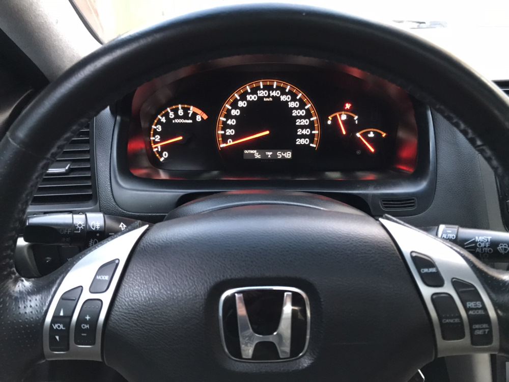 Honda accord 7 ошибки