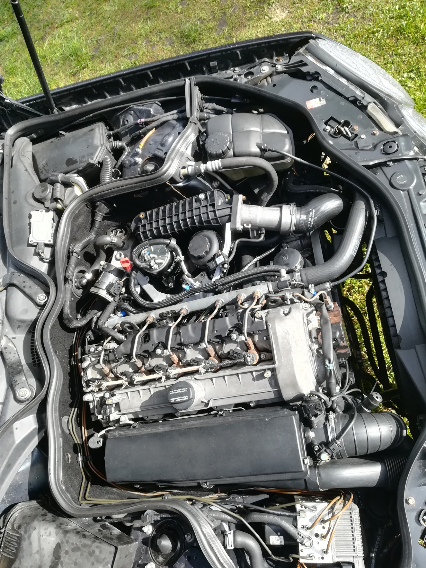 Запись № 24 перебор рулевой рейки. Глушение заслонок — Mercedes-Benz E ...