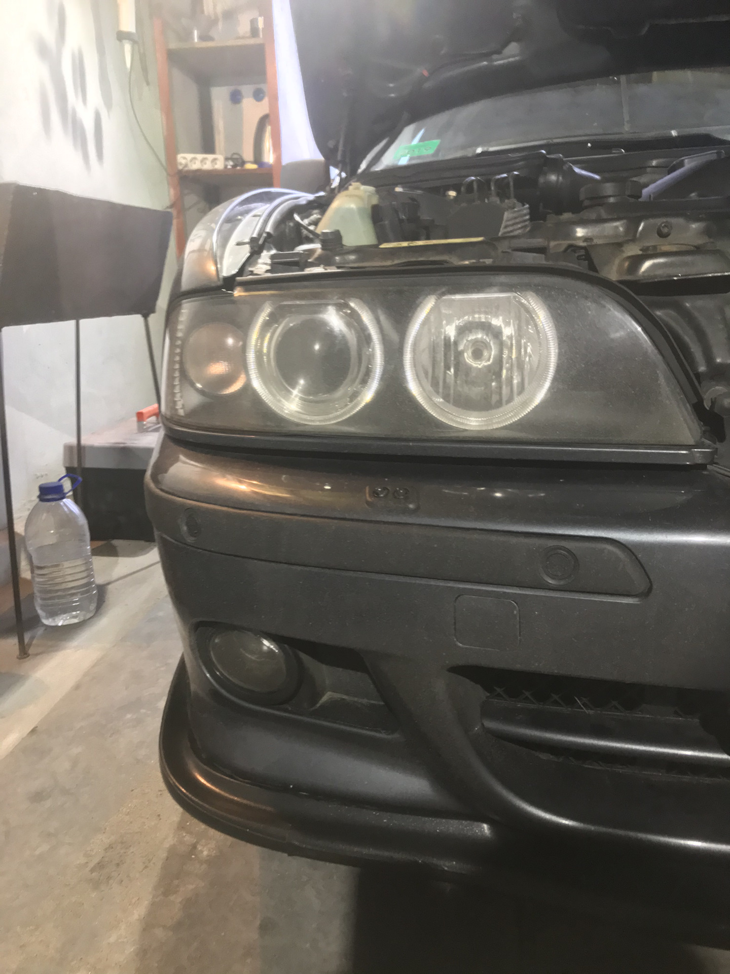 Не горят фары bmw e39