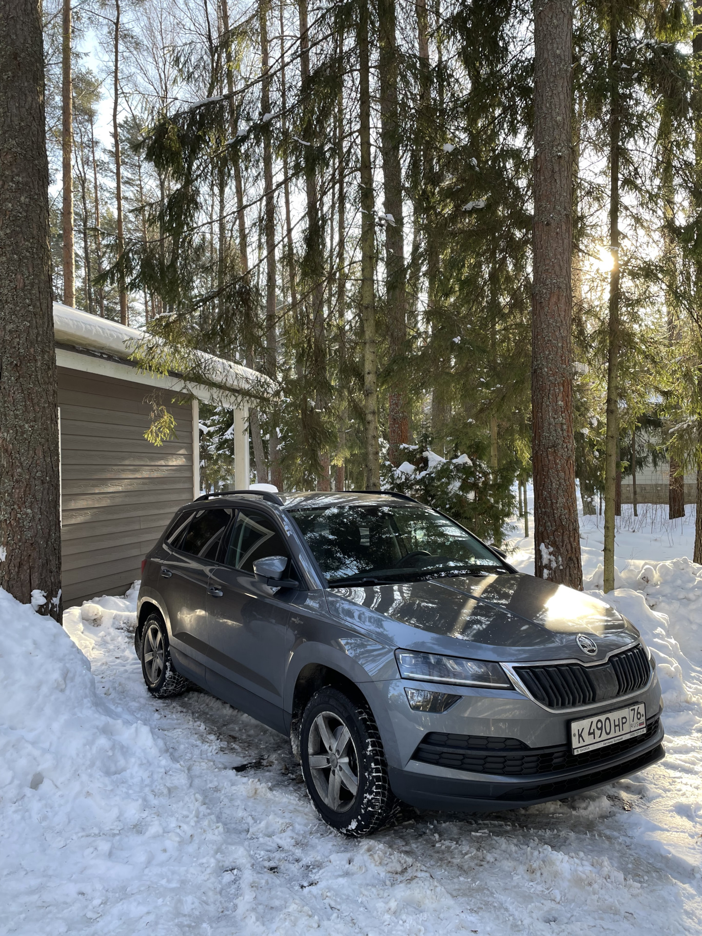 Переход на лето и отчёт по 5к на Michelin X-ICE Snow — Skoda Karoq, 1,4 ...