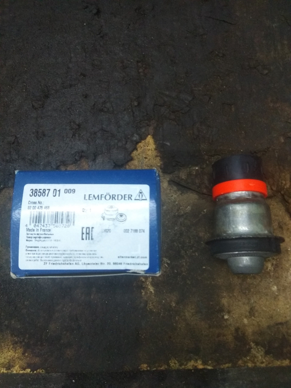 8200475468 Сайлентблок подрамника MEGANE LAGUNA RENAULT | Запчасти на ...