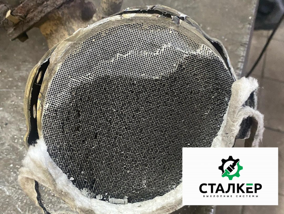 Замена катализатора на коллекторный пламегаситель — Центр Ремонта ...