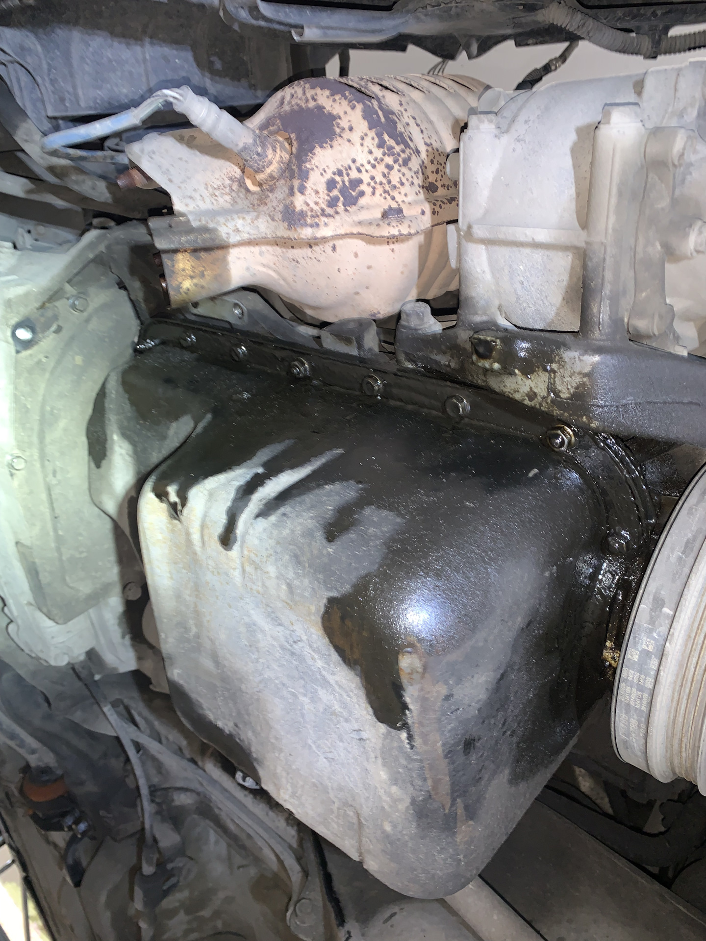 1. Замена прокладки поддона. — Honda Civic Ferio (6G), 1,5 л, 1999 года ...