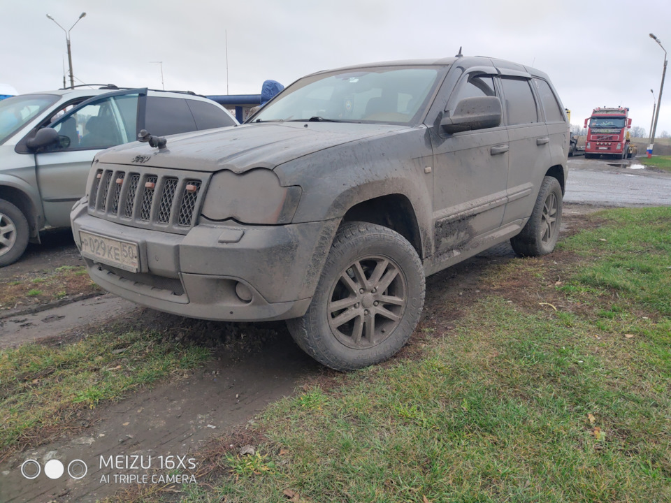 Сгоняли в деревню где нет дорог)Тамбов — Jeep Grand Cherokee (WK), 3 л ...