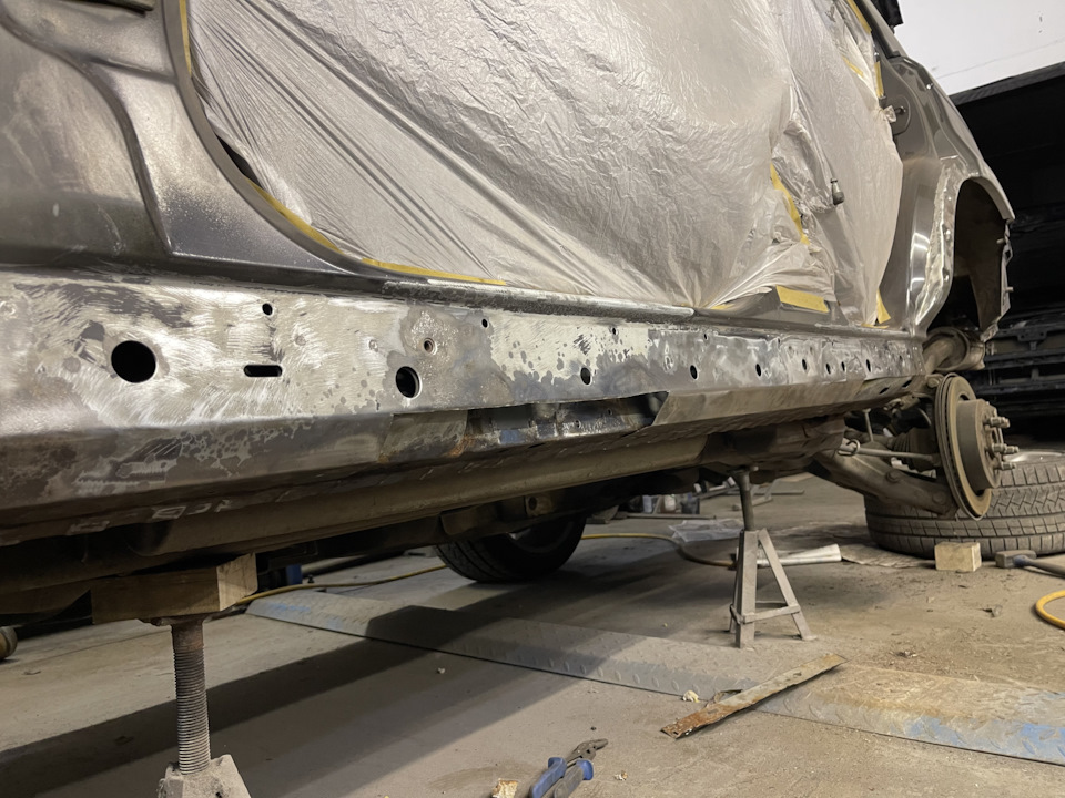 Кузовной ремонт — Land Rover Range Rover Sport (1G), 3,6 л, 2009 года ...