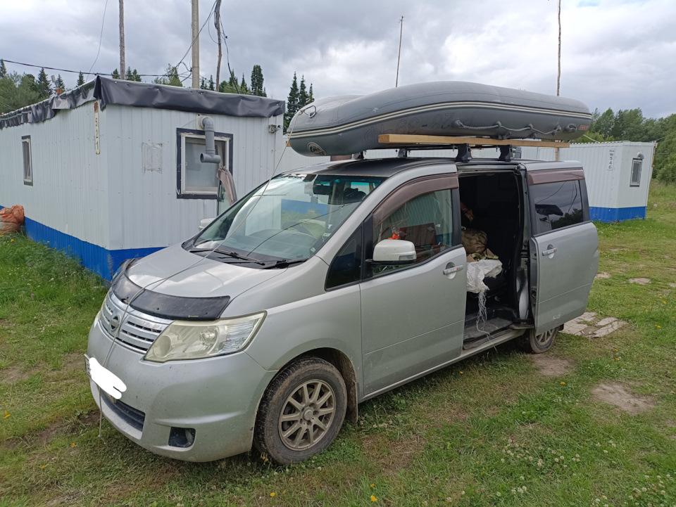 Доработка багажника автомобиля для перевозки лодки на крыше — Nissan ...