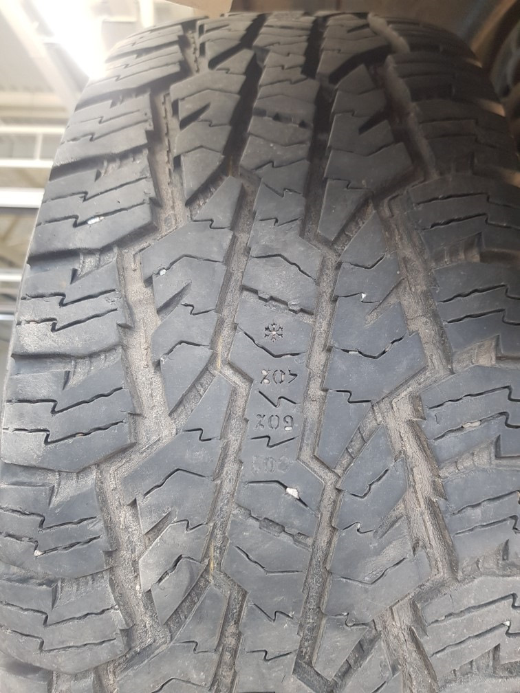 Проверка равномерности износа шин — Toyota Land Cruiser Prado 120 ...