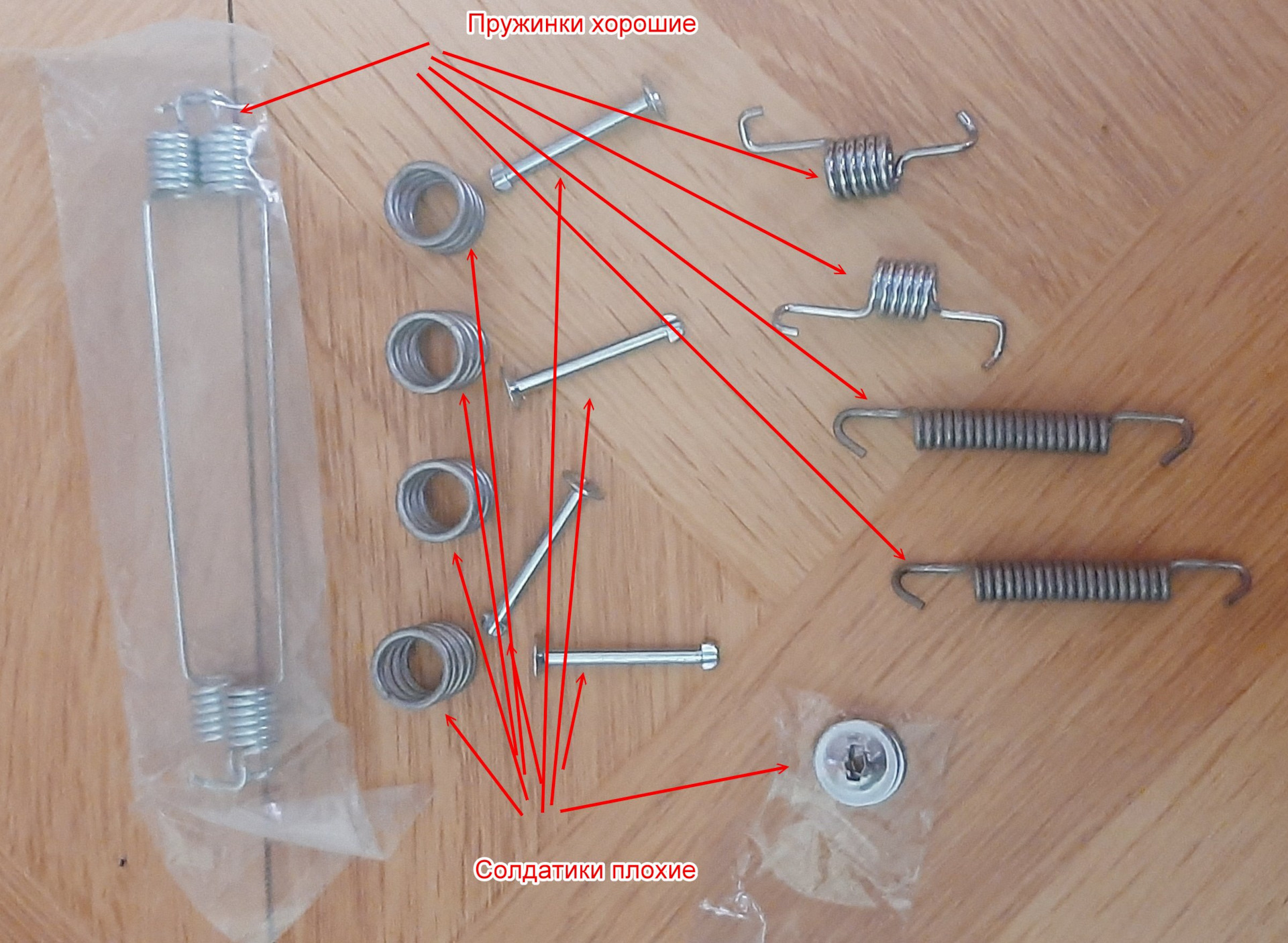 Приехали дополнительные запчасти для ремонта тормозов — Renault Logan ...