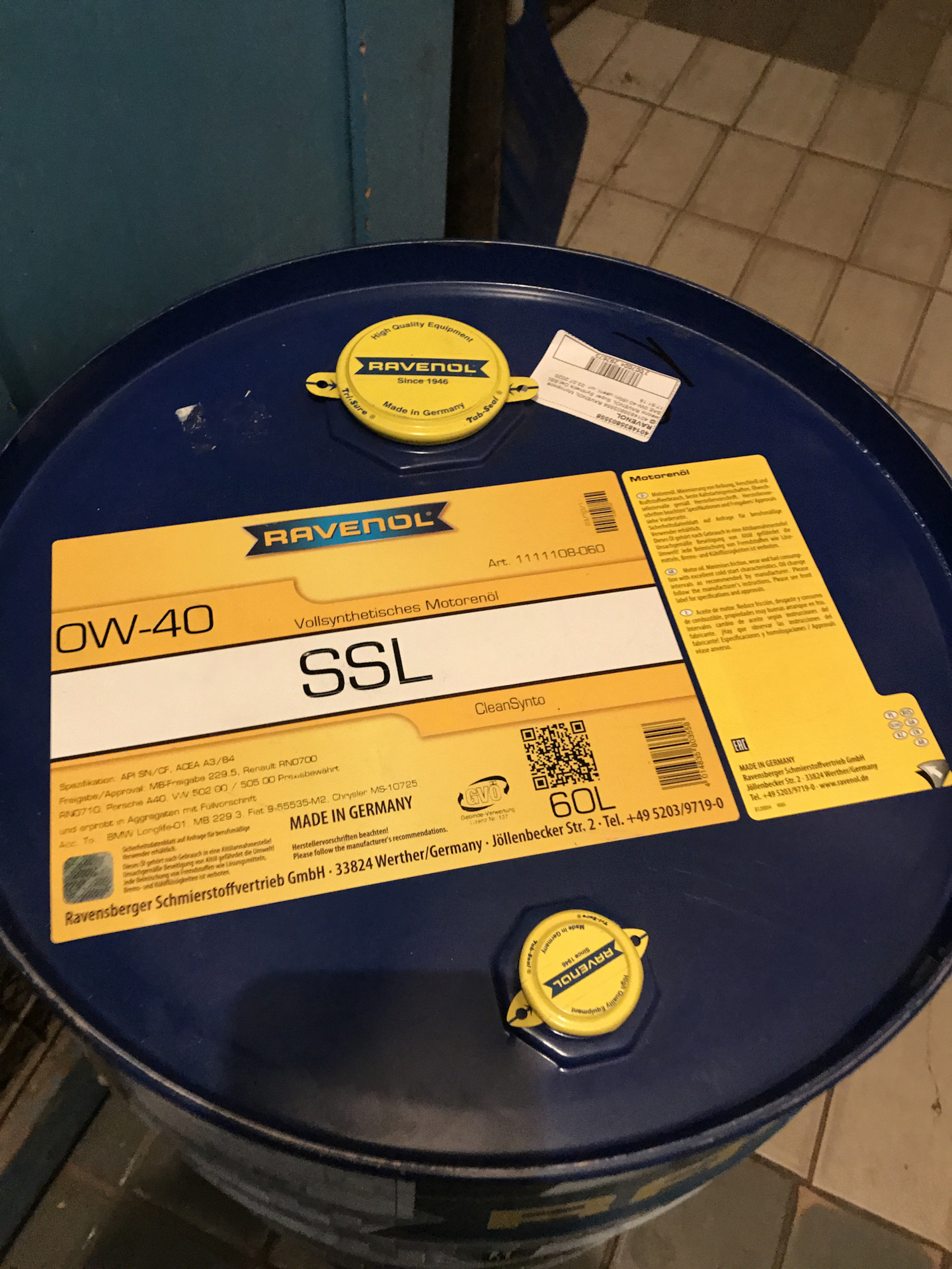 Ravenol SSL на все случаи жизни . — Skoda Octavia A5 Mk2, 1,6 л, 2013 ...