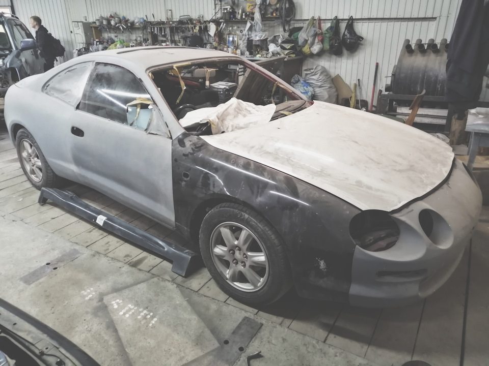 Покраска автомобиля — Toyota Celica (200), 2 л, 1998 года | кузовной ...