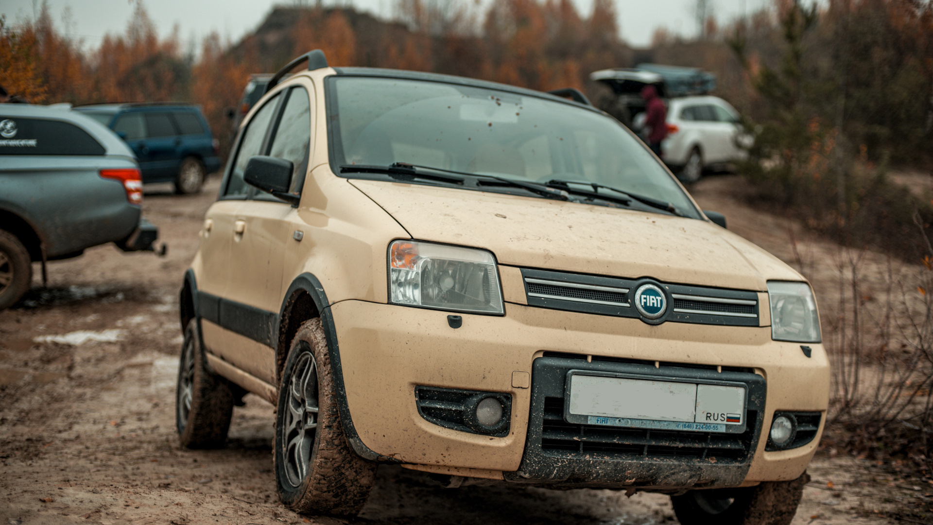 FIAT Panda (2G) 1.2 бензиновый 2007 | 4x4 Панда может на DRIVE2