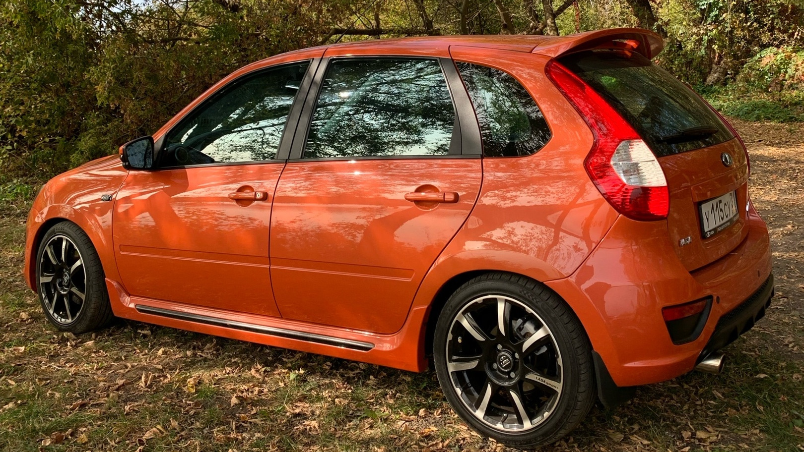 Lada Калина 2 Спорт 1.6 бензиновый 2018 | Мандарин на DRIVE2