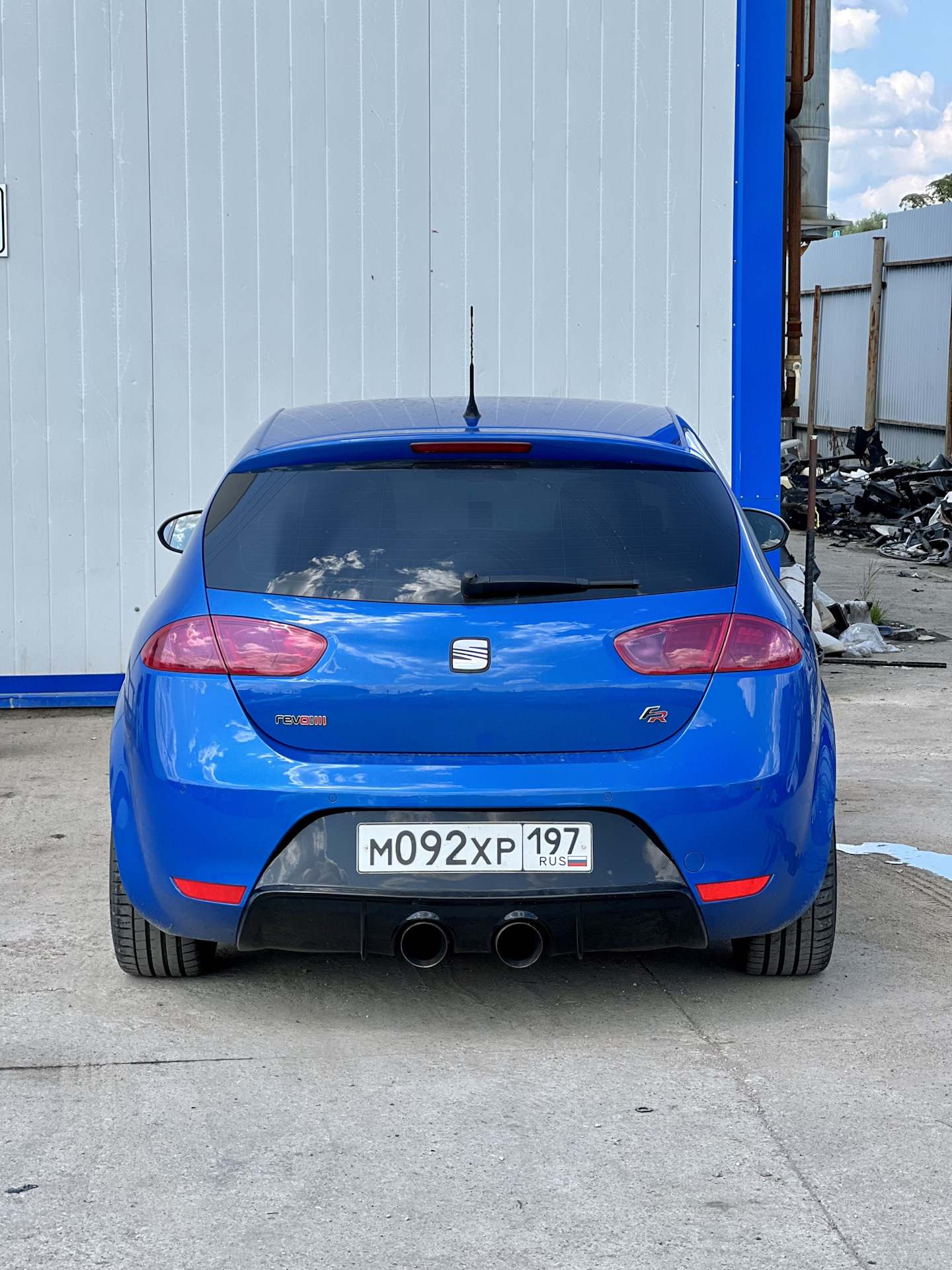 81. ТО + выхлоп. — SEAT Leon FR (Mk2), 2 л, 2012 года | визит на сервис |  DRIVE2