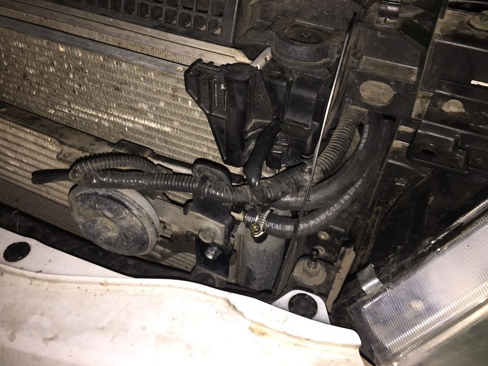 Доп радиатор CVT, установка ! — Nissan Teana (J32), 2,5 л., 2010 года ...