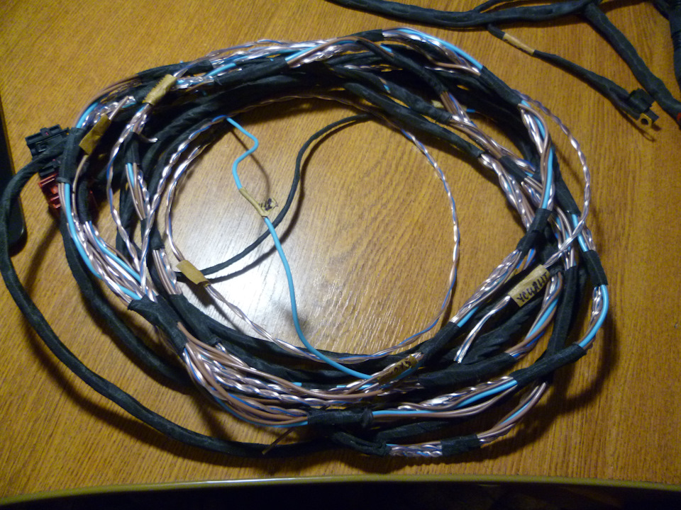 проводка под блок согласования — Skoda Superb Mk2