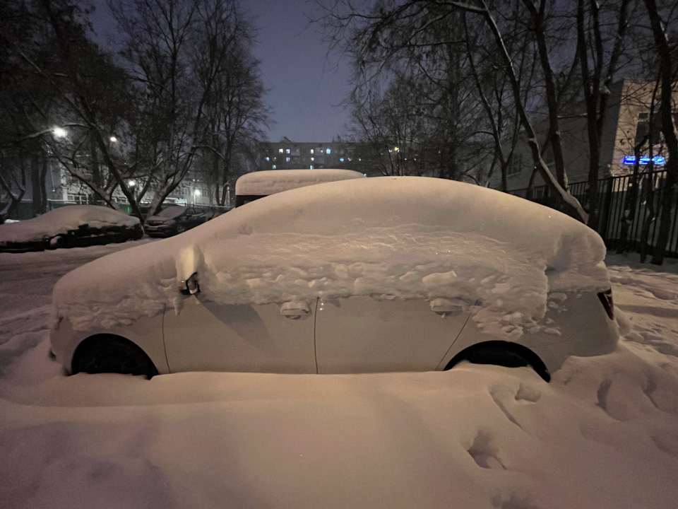 Оставил машину в морозы на 15 дней и… — Skoda Rapid (1G), 1,6 л, 2018 ...