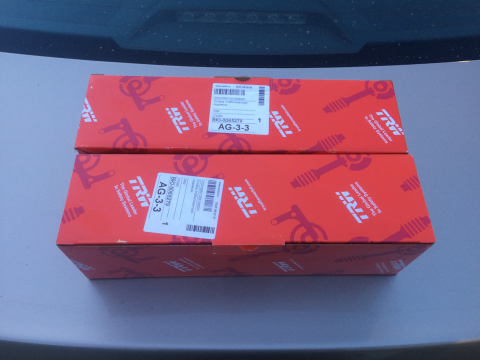 Купил стойки стабилизатора TRW JTS393 — Volkswagen Polo Sedan, 1,6 л ...