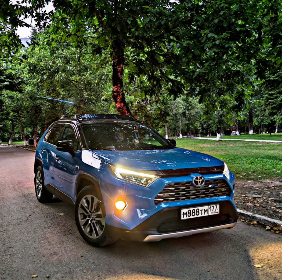 В отпуск на голубом вагоне — Toyota RAV4 (5G), 2 л, 2020 года | путешествие  | DRIVE2