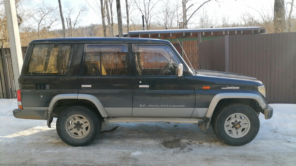 Toyota Land Cruiser Prado 70-series 2.4 дизельный 1992 | Машина Деда на ...