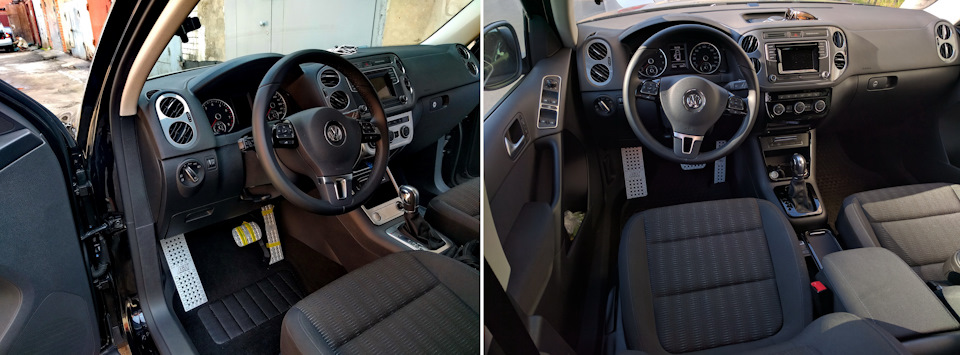 потихоньку преображается авто — Volkswagen Tiguan (1G)