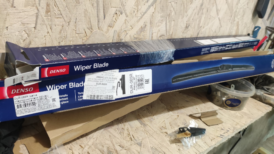 DUR065R Щетка стеклоочистителя 650mm гибридная RHD DUR-065R DENSO ...