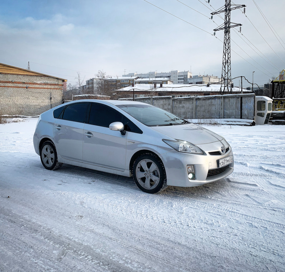 Постановка на учёт, замена госномера, и тонировка — Toyota Prius (30 ...