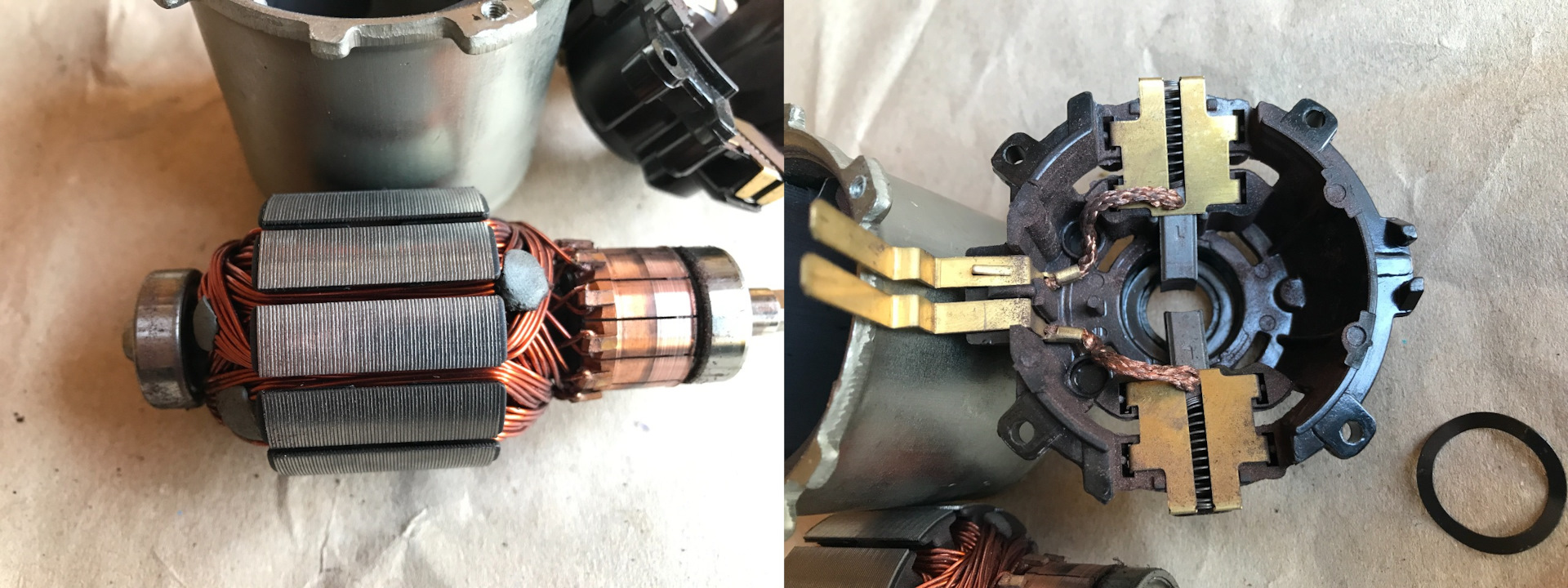 Замена подшипников электродвигателя вентилятора Quattro Freni ...