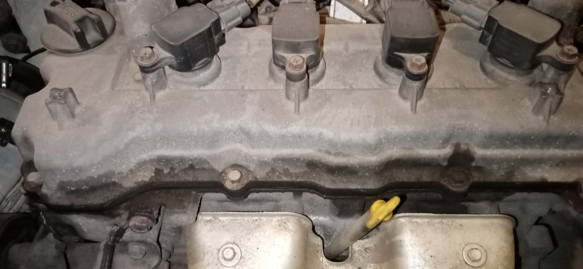 Замена прокладки клапанной крышки. — Nissan Almera Classic (B10), 1,6 л ...